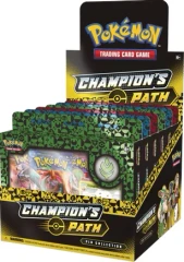 Pokemon Champion's Path Pin Collection DISPLAY Box (Turffield/Hulbury/Motostoke)